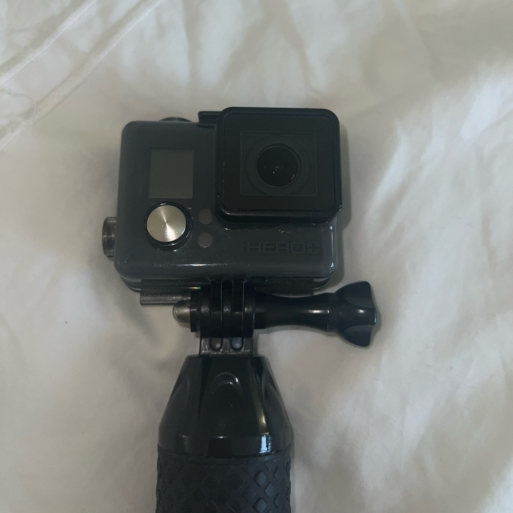 GoPro Hero+ with brand new accessories